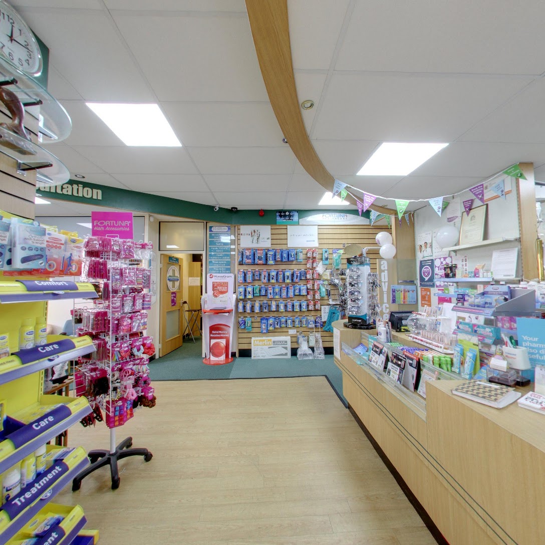 Inside Goldharts Pharmacy Bedford